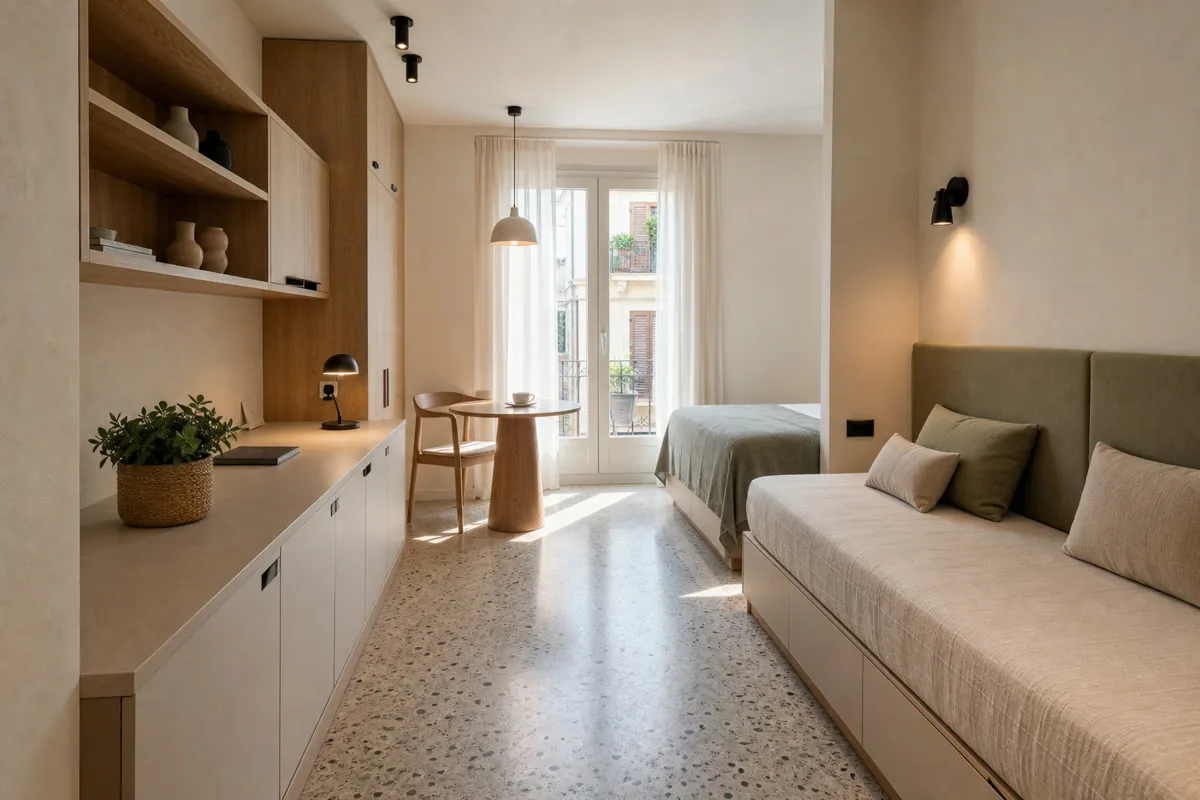 Visualización orientativa de mobiliario a medida para hoteles en Elche